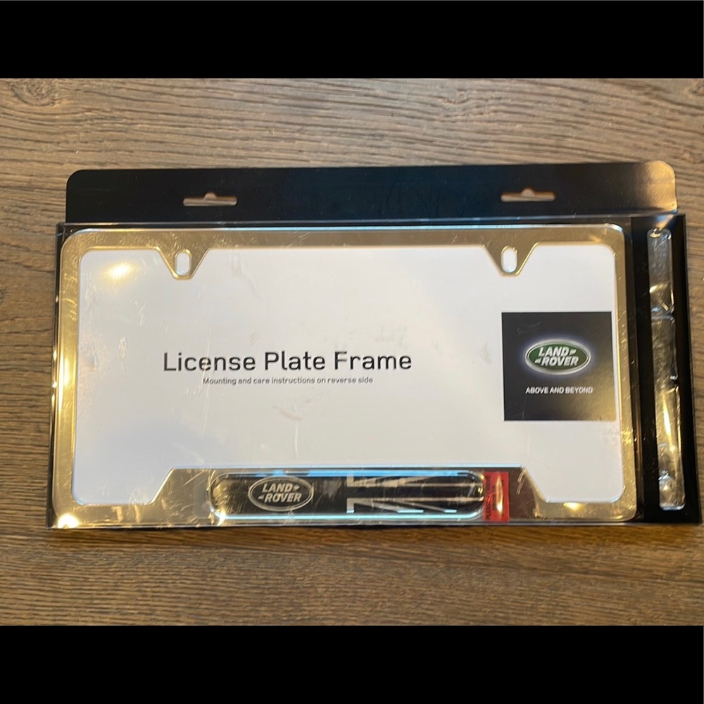 Land Rover License Plate Frame